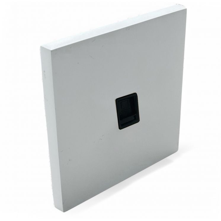 Prise Ethernet Nekc RJ45 Simple - Blanc Matt