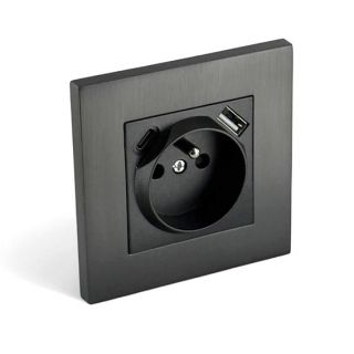 Prise Electrique Nekc Simple + USB + Type-C - Canon de Fusil
